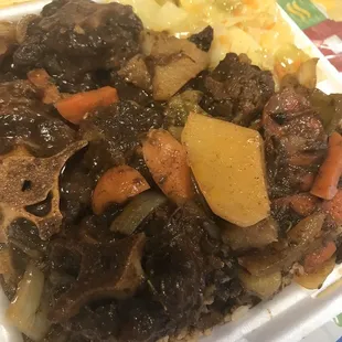 Oxtail dinner