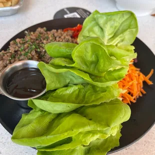 Impossible Lettuce Wraps