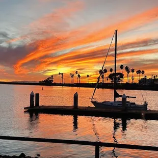 View from outdoor dining area!