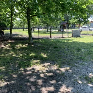 Separation of large and small dog runs