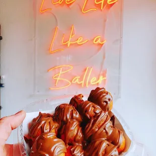 Nutella Ballers.. hot &amp; freshly made!