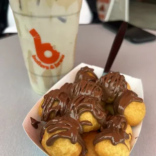 Vietnamese Iced Coffee and Nutella balls