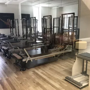 Pilates room.