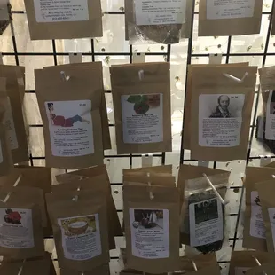 More teas!!! Mj&apos;s Healthy Habits at Ballis Glass!