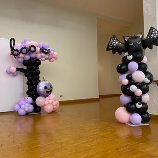 Halloween theme stage decor