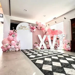 Our new Roman numerals are ready for your order!  Book with Balloon it!