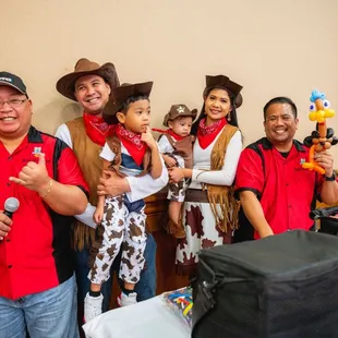 My family and the party tandem