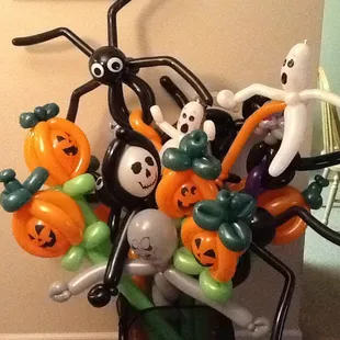 Halloween balloons