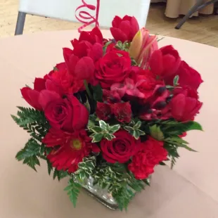 60th Birthday Party Centerpiece