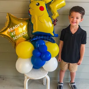 1st day of school balloons