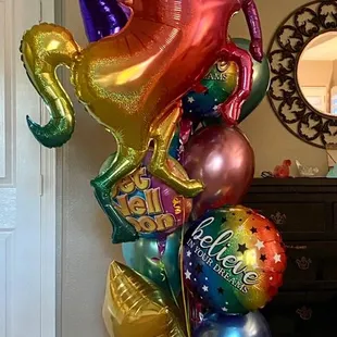 Unicorn Balloon bouquet!