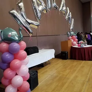 Awesome balloon setup!