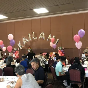 Awesome balloon setup!
