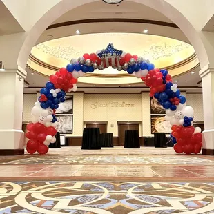 Patriotic and strong ! Red white and blue