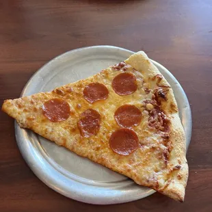 Pepperoni pizza.