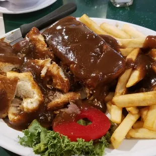 Hot Roast Beef Sandwich