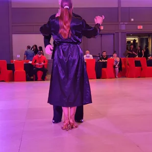 Competition warm up at Atlanta Open Dance Sport 2022!