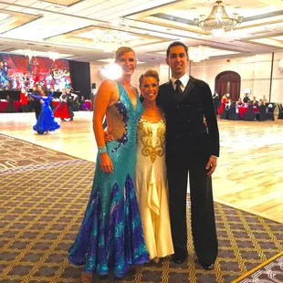 The winning team.  Come join Ballroom On Broadway