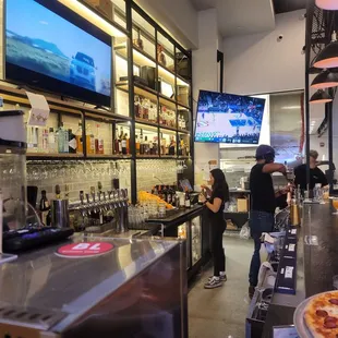 Great bar staff on a Friday Night