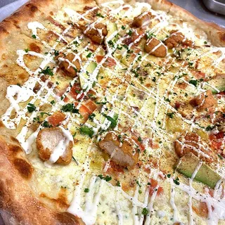 Crispy Chicken Ranch Pizza