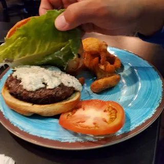 Black and Blue Burger