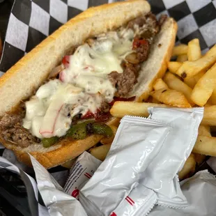 Philly Cheesesteak Sandwich