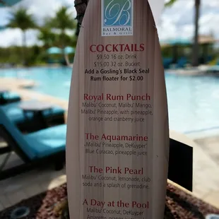 Keep the Malibu flowing please!  Those drinks are AWESOME!