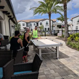 Catchin' some rays!  At the poolside Balmoral Bar &amp; Grill