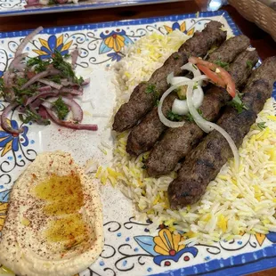 Delicious kebab!