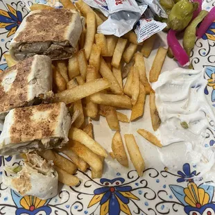 Shawarma Chicken Lunch Plate
