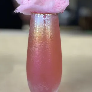 Watermelon Cotton Candy Mimosa