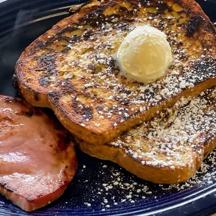 Cranberry Wild Rice French Toast &amp; Ham