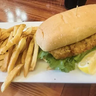 Walleye Sandwich