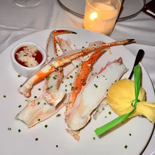 Steamed King Crab Legs