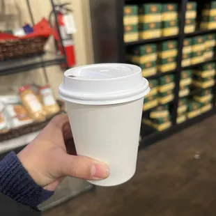 Triple shot of Milano style espresso $3.75