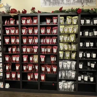 Tea wall