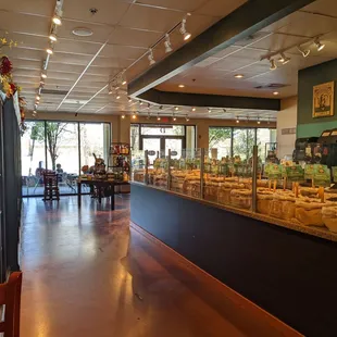 Interior looking towards front