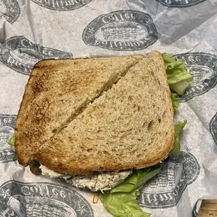 Tuna salad sandwich 2