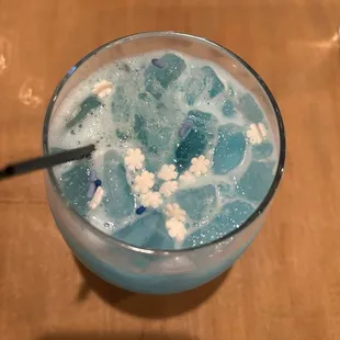 Frosty the Snowman cocktail