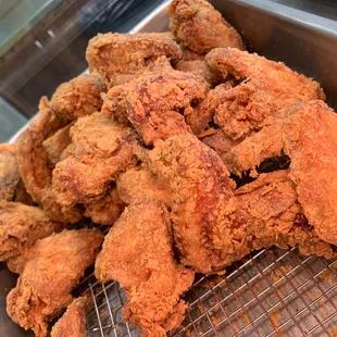 Bomb chicken box! Light, crispy, and not greasy!