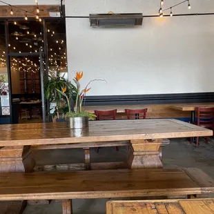 Outside patio