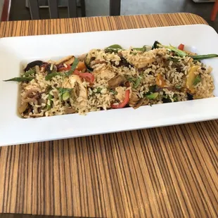 Chicken brown rice bowl