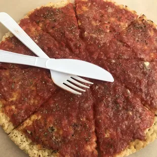 Gluten free, dairy free pizza