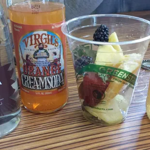 drink, salads