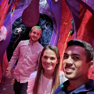 Inside the whales mouth