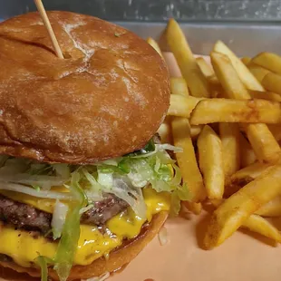 Double Bam Pow burger