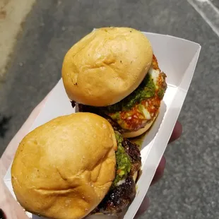 Beef sliders