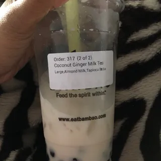 Coconut Ginger Milk Tea