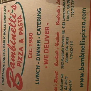 Pizza Box