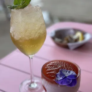 DEVIL IN LOVE + FROZEN BLOOD ORANGE NEGRONI